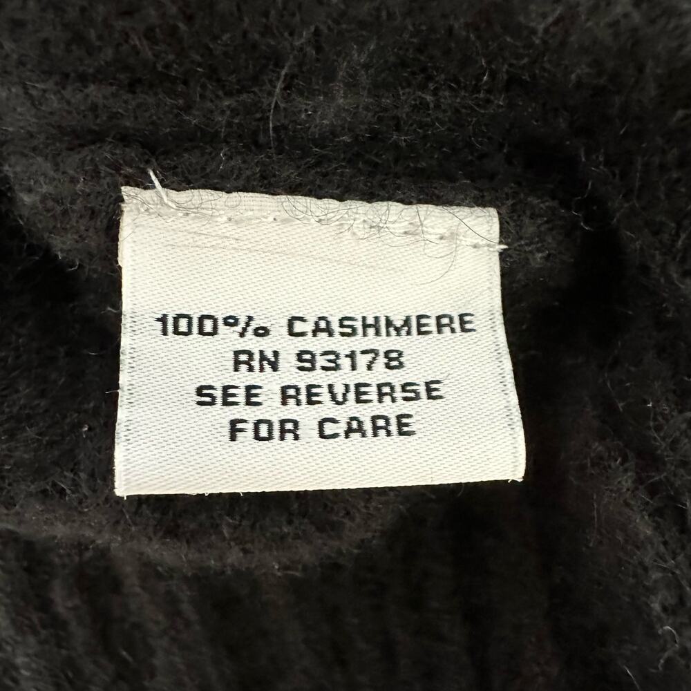 The Cashmere Project Ribbed Tank Women XL Black‎ Crew Neck Minimalist New - Picture 6 of 9